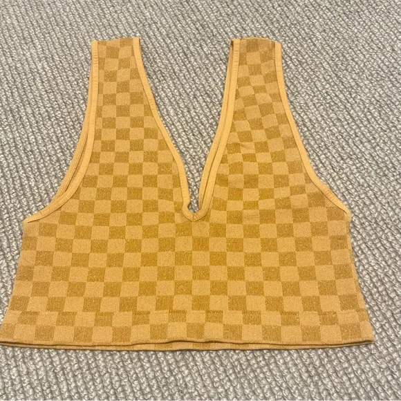 Free People Intimately Checkmate Brami in Copper (XS/S) - Picture 3 of 6